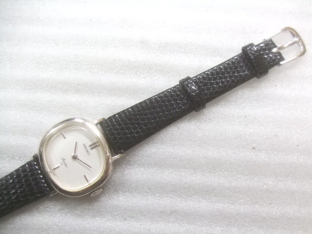 （訳ありセール 格安） デッドストック未使用高級セイコーソシエ手巻楕円腕時計動品　N255 その他