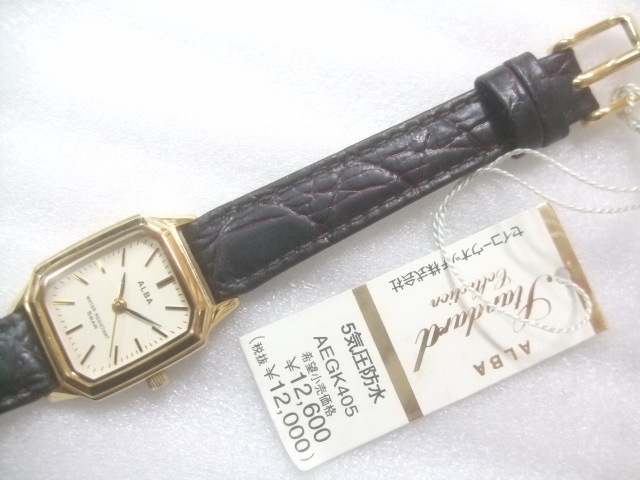 新品セイコーアルバスタンダードクオーツ腕時計定価12600円動品　R780