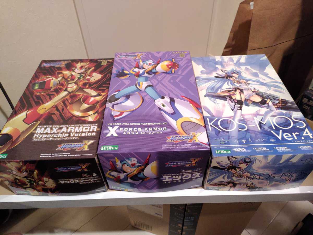 おまけ多数 未組立 コトブキヤ ロックマンX コスモス KOS-MOS ver4