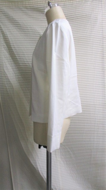 クードシャンス　日本製　スナップジャケット　サイズ38　ホワイト　COUP DE CHANCE_画像5