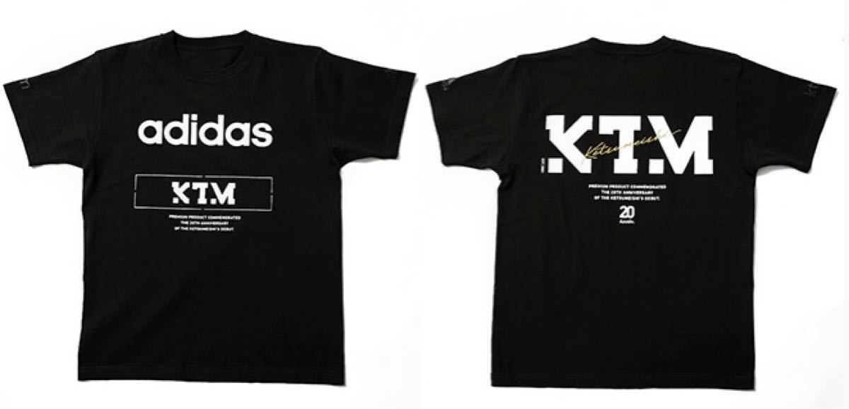 ケツメイシ会員限定品！【 KTM 20th 】adidasTEE(BLACK)-