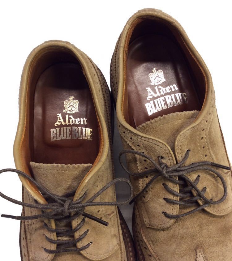 ALDEN × BLUE BLUE オールデン ブルーブルー 別注 スウェード ウィング