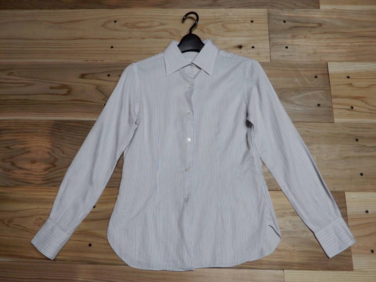 最大70％オフ 新作 人気 鎌倉シャツ:メーカーズシャツ ストライプ地柔らかシャツ サイズ１１