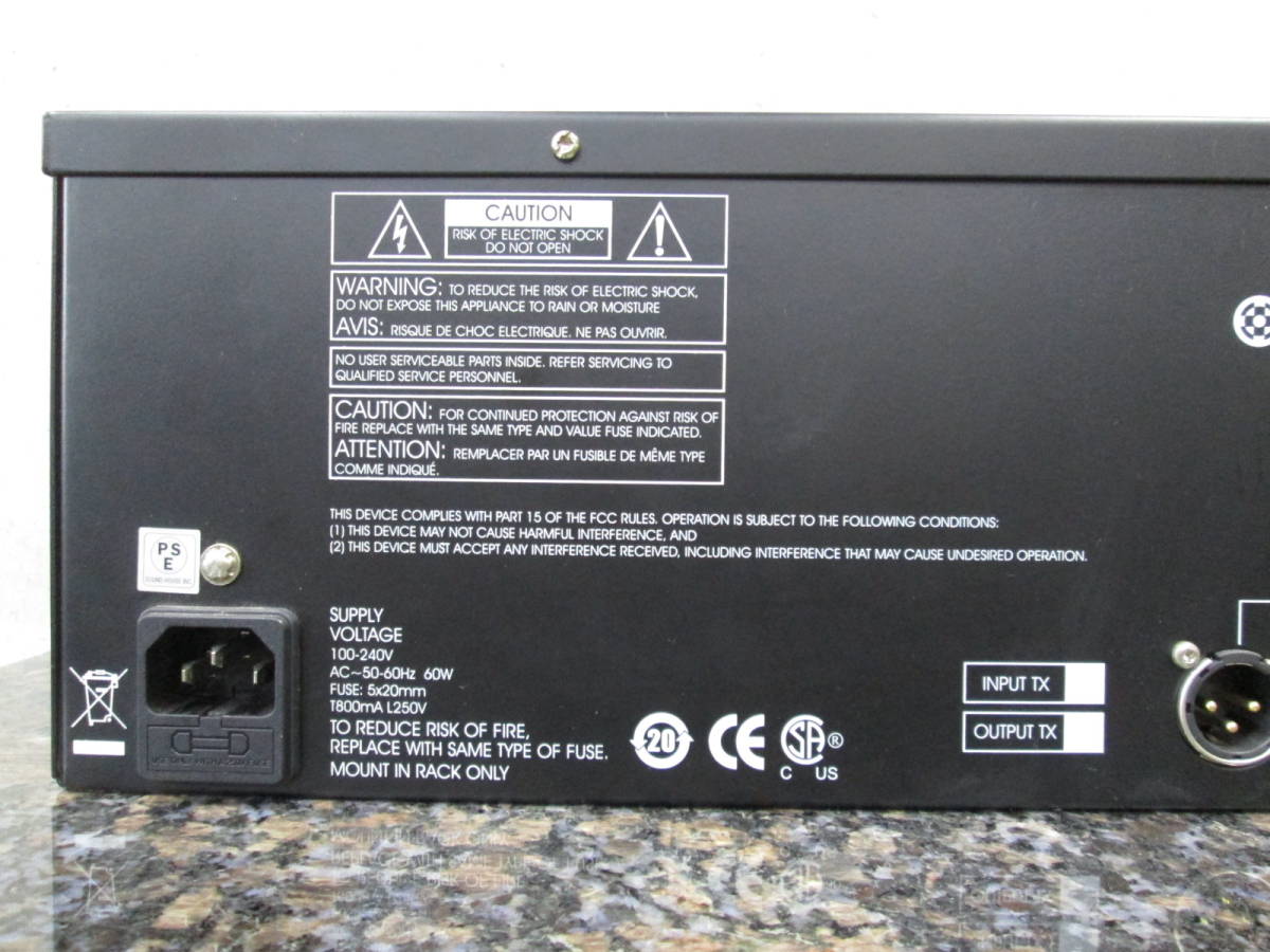 まずまずの美品】KLARK TEKNIK グラフィックイコライザー DN370