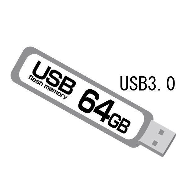 同梱可能 USBメモリ USB3.0 64GB　64ギガ フラッシュメモリ お得_画像3