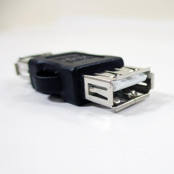 同梱可能 変換プラグ 中継アダプタ USB A(メス) - A(メス) USBAB-AB 変換名人 4571284887916_画像3