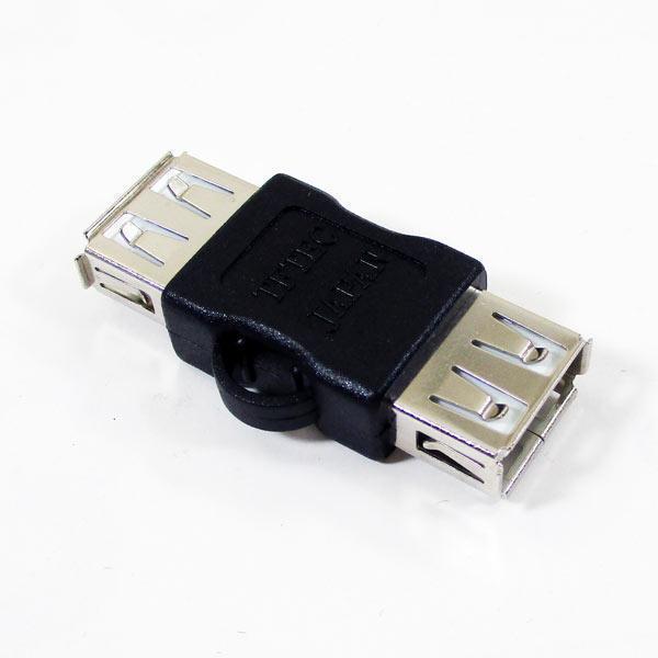 同梱可能 変換プラグ 中継アダプタ USB A(メス) - A(メス) USBAB-AB 変換名人 4571284887916_画像2