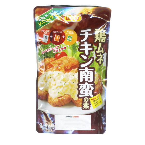 同梱可能 鶏ムネチキン南蛮の素 ３～４人前 日本食研/9859ｘ４袋/卸_画像1