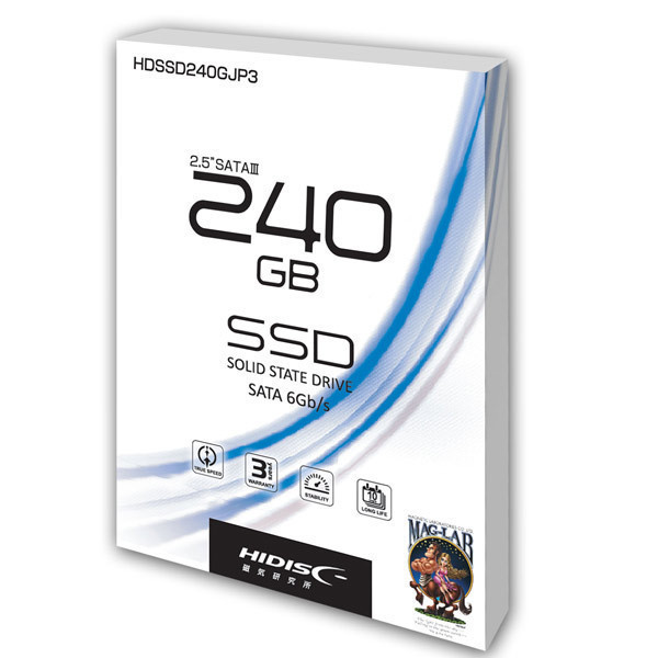 同梱可能 SSD 240GB 2.5inch SATA HDSSD240GJP3/0783 HIDISC_画像5