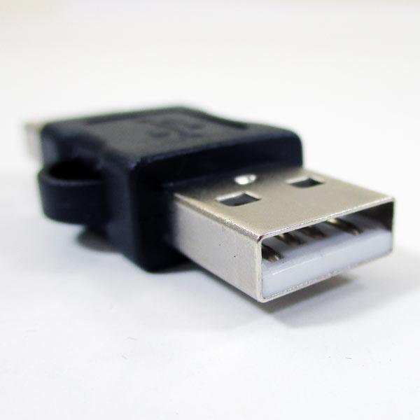 同梱可能 変換プラグ 中継アダプタ USB A(オス) - A(オス) USBAA-AA 変換名人 4571284887909_画像2