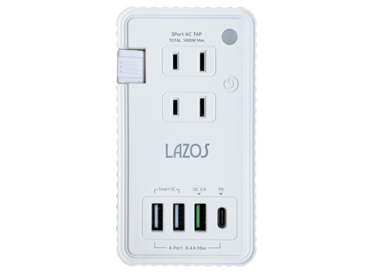 AC разветвитель &USB зарядное устройство максимальная мощность 50W кабель размещенный ответвление &AC charger Lazos L-PSAC-W2/6691/ бесплатная доставка почтовая доставка отметка ..