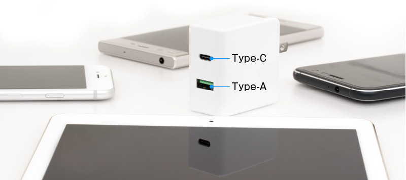 同梱可能 AC-USBアダプタ 2ポート PD対応 18W出力対応 USB Power Delivery対応 グリーンハウス ホワイト ブラック GH-ACU2PA-BK/7794ｘ１_画像5