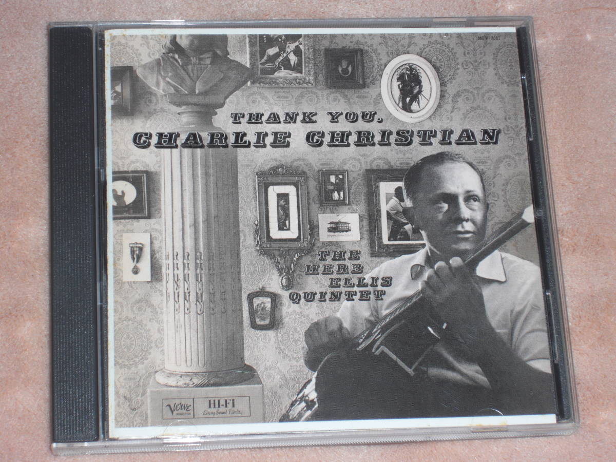 日本盤CD The Herb Ellis Quintet ー Thank You, Charlie Christian 　（Verve Records ー POCJ-2754）　M Jazz_画像1