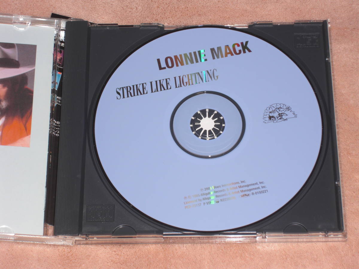 帯付日本盤CD　Lonnie Mack ー Strike Like Lightning 　（P-Vine Records ー PCD 23137） 　O blues_画像5