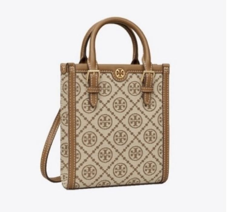 Tory Burch Tモノグラム ジャカード ミニショダルーバッグ ミニ 新品 未使用 ハンドバッグ