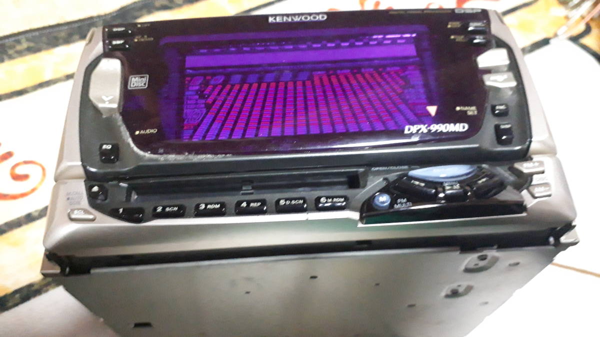 KENWOOD 当時物 旧車 カーステ オーディオ ケンウッド DPX-999MD KENWOOD 当時物 旧車 カーステ オーディオ ケンウッド DPX-999MD