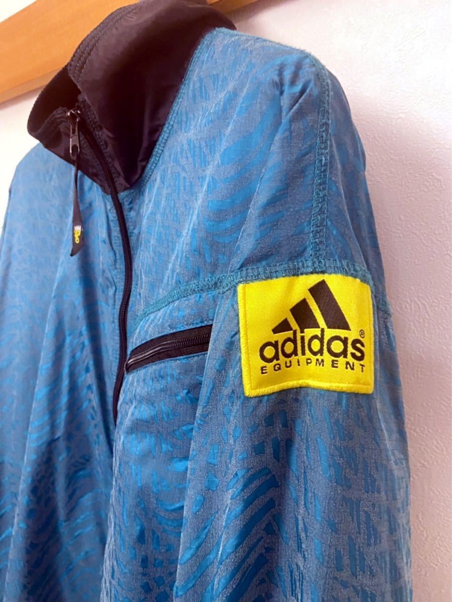 送料込★メンズ★adidas★ナイロンジャケット★トラックジャケット★ 古着★ adidas EQIPMENT★ジャージ