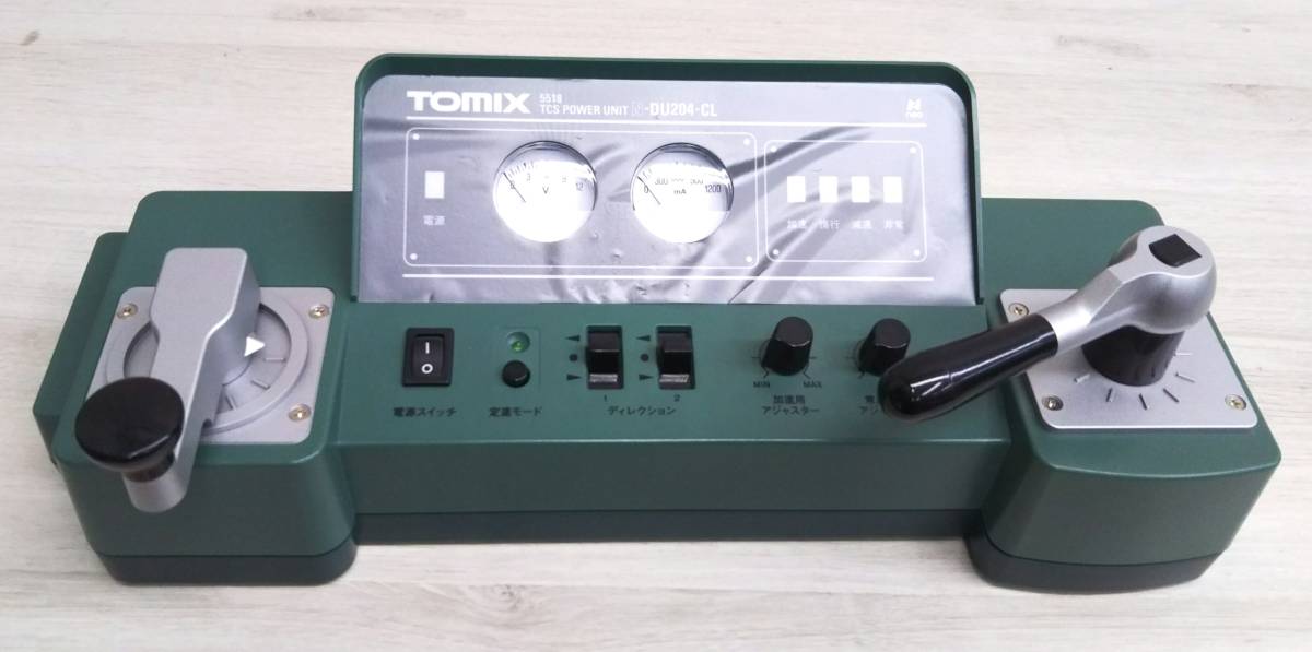TOMIX 5518 TCS Power Unit パワーユニット N-DU204-CL 取説・AC TOMIX 5518 TCS Power Unit パワーユニット N-DU204-CL 取説・AC