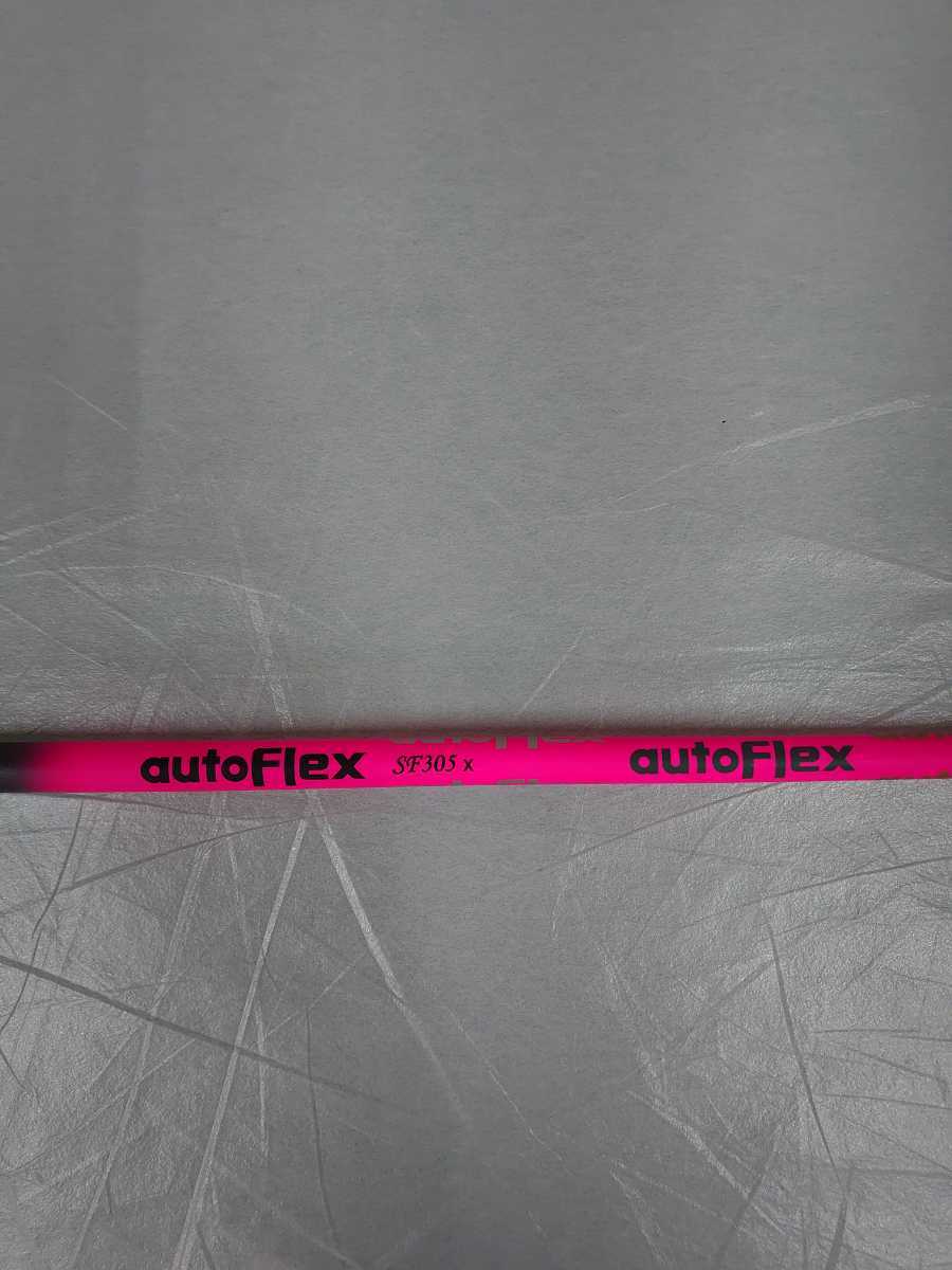 希少 オートフレックス auto Flex SF305X テーラーメイドスリーブ付き