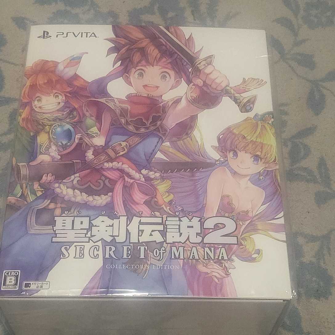 未開封新品】PS Vita 聖剣伝説2シークレットオブマナ COLLECTORS