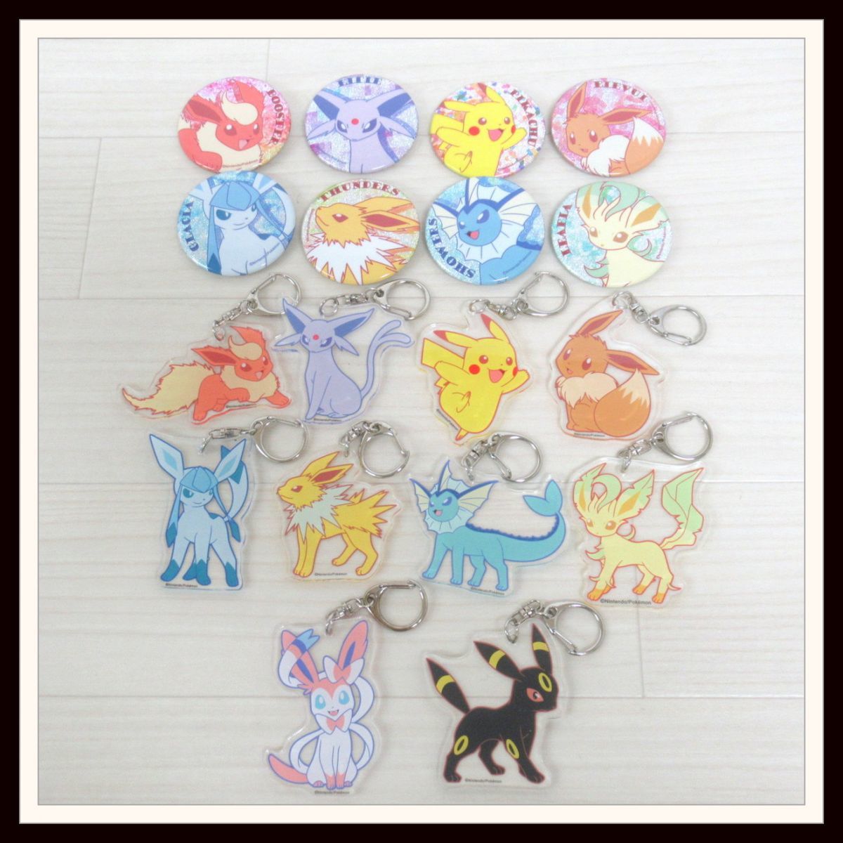 ポケモンセンター ピカチュウ&イーブイ&フレンズ 缶バッジ ポケモンセンター ピカチュウ&イーブイ&フレンズ 缶バッジ