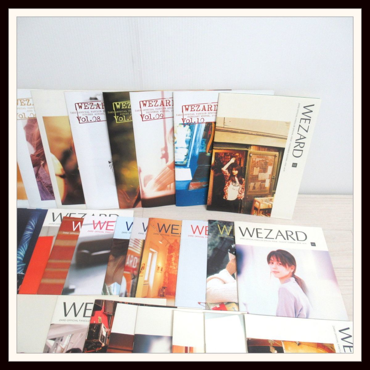 ZARD ファンクラブ会報 WEZARD vol.01～vol.52 全52冊-