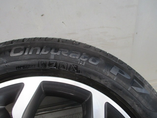 BMW X3・X4など 純正 タイヤホイール1本 ピレリ PIRELL CintuRato P7 245/50R18 100W 8J×18 +43 5穴 (2) ＊個人宅配送不可＊_画像6