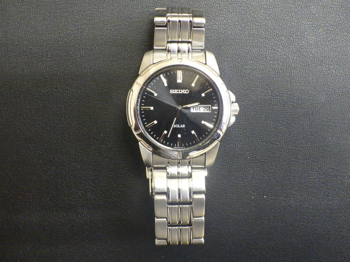 SEIKO ソーラー腕時計 V158-0AD0 アナログ 10BAR(その他)｜売買された 