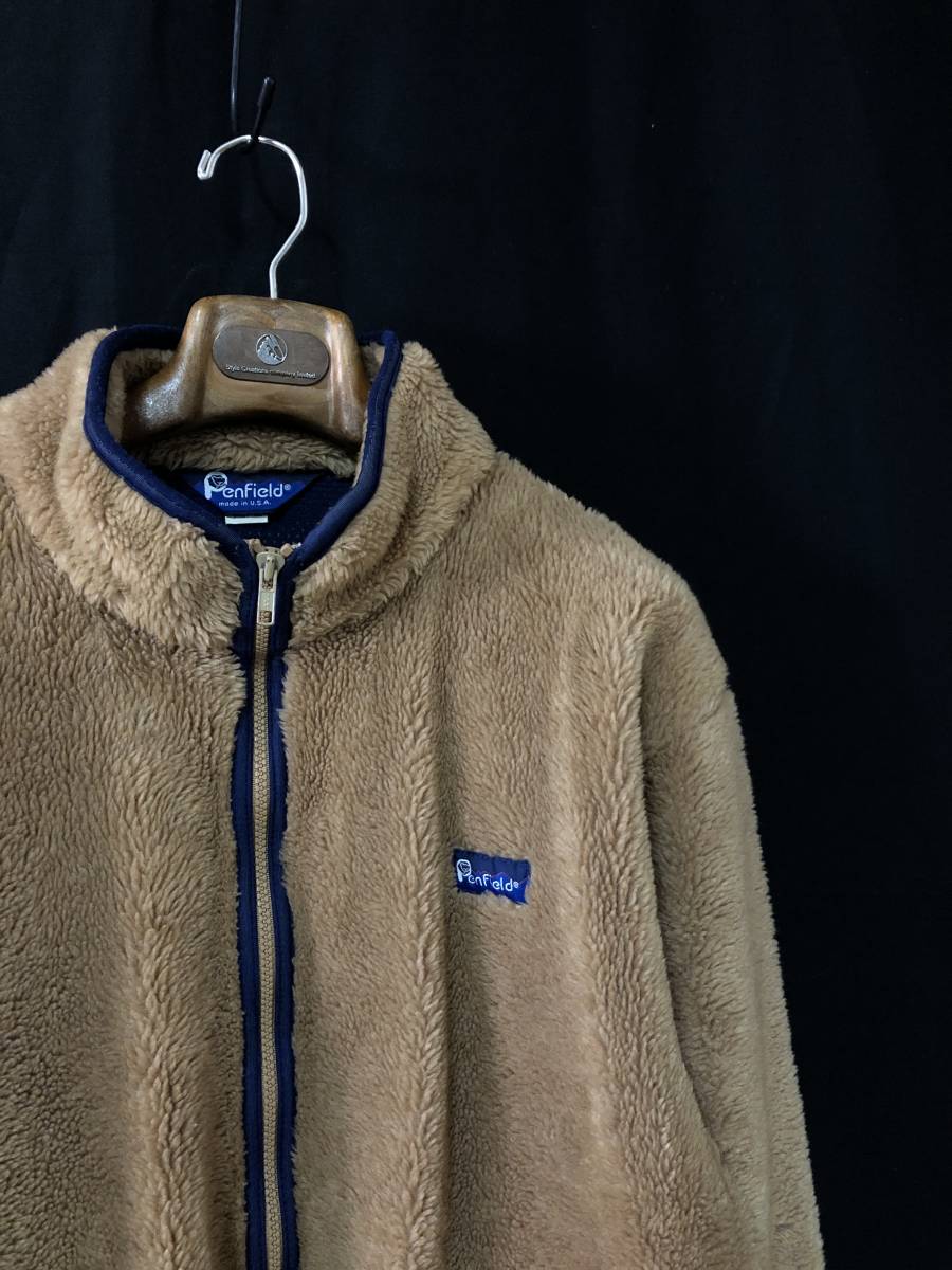 USA製◇Penfield ダウンコート シャギーフリース ボアフリース