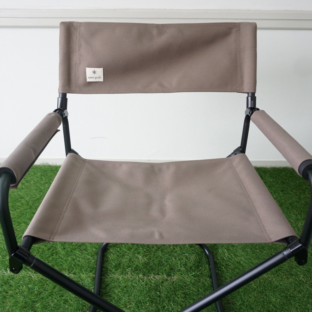 美品 スノーピーク(snow peak) FDチェアワイド グレー LV-077GY