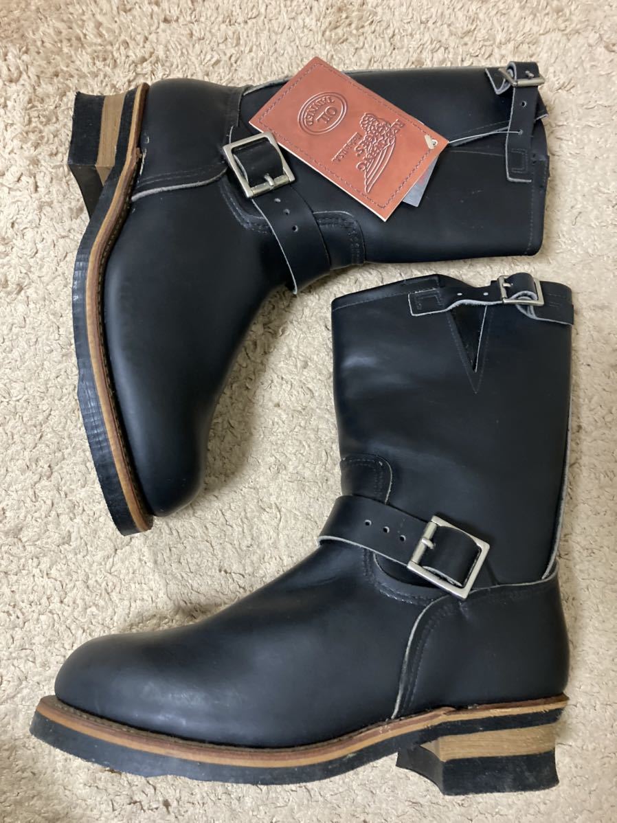 DEAD PT91 RED WING 2268 エンジニアブーツ 8.5EE レッドウイング ブラック 黒 デッド 新品 ビンテージ_画像3