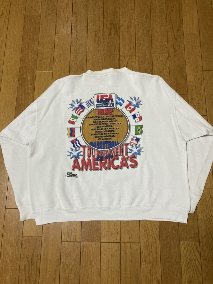 90s VINTAGE MICHAEL JORDAN ジョーダン 総柄スウェット - トップス