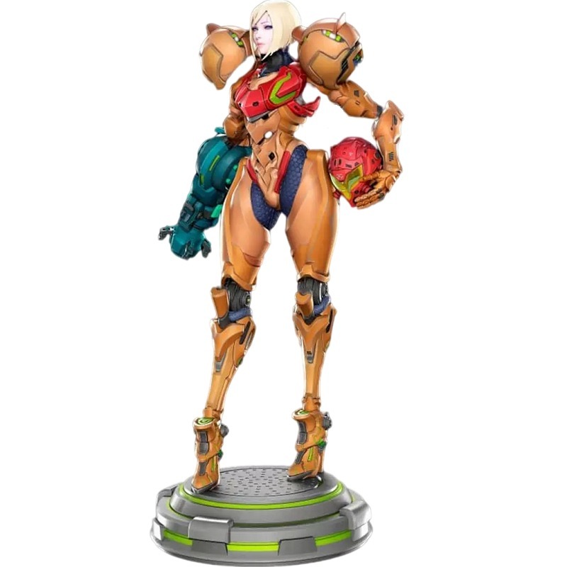 ☆ビッグ ガレキ☆ 1/6 サムス アラン メトロイド METROID 33cm ☆ビッグ ガレキ☆ 1/6 サムス アラン メトロイド METROID 33cm