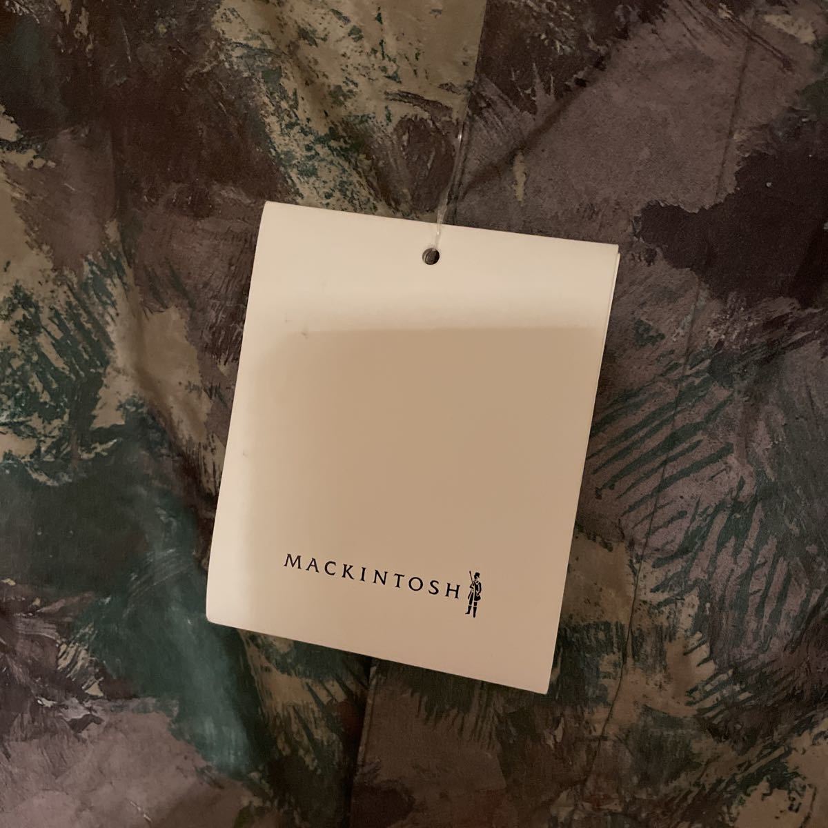 未使用 MACKINTOSH マッキントッシュGM002B ステンカラーコート 迷彩