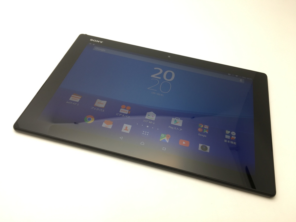 RUUN8723】SIMフリーSIMロック解除済 au SONY Xperia Z4 Tablet SOT31