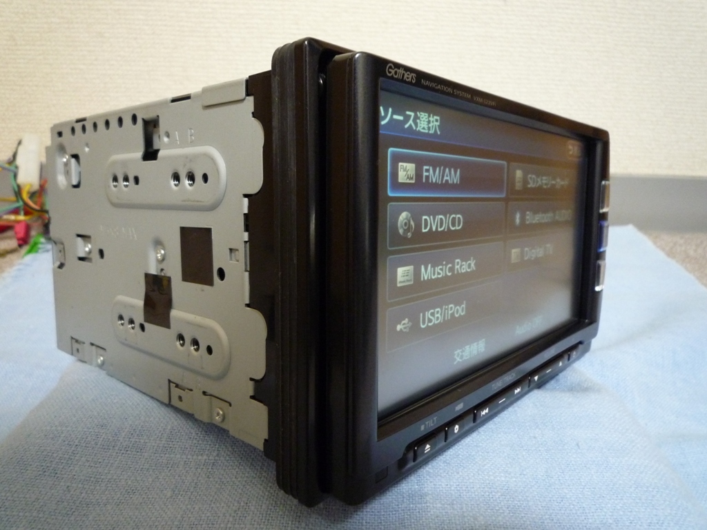 Gathers(クラリオン製 SDナビ)VXM-122VFi フルセグ/DVD/SD/USB