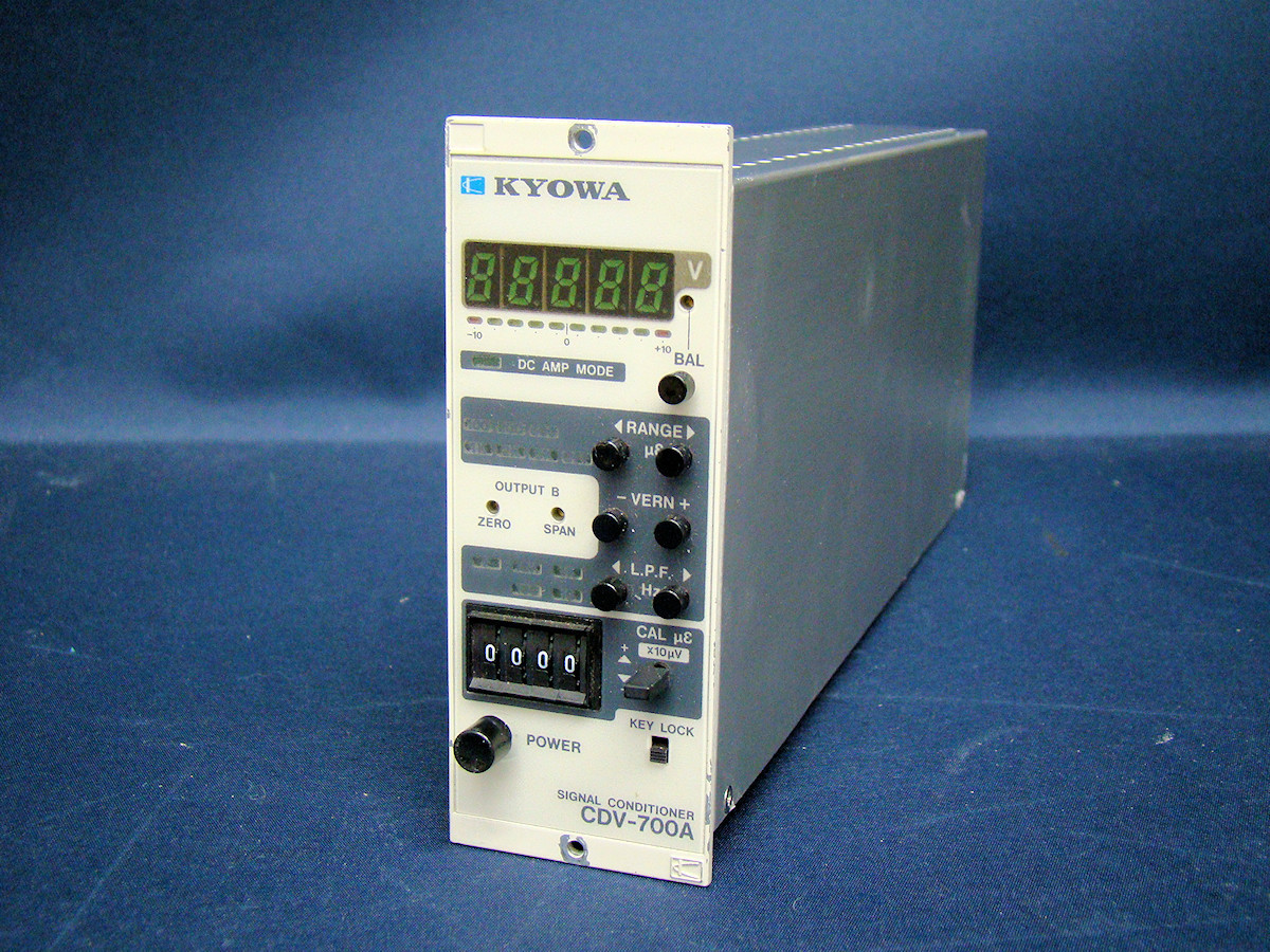 カード ヤフオク! ひずみ 電圧測定カード CDV-60A  - 共和電業 