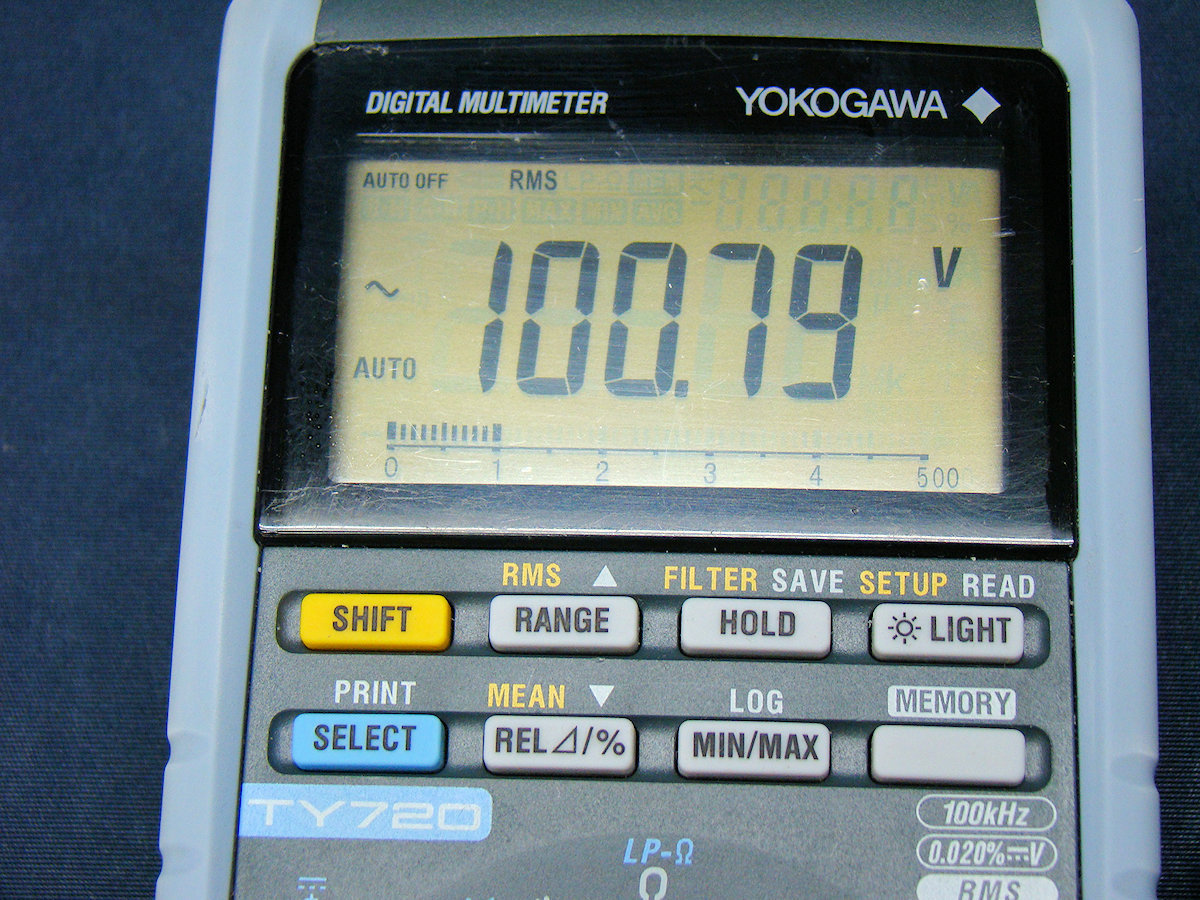 YOKOGAWA 横河電機 TY720 4.5桁 デジタルマルチメータ DMM