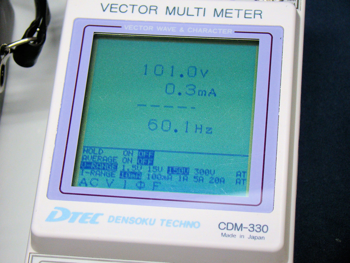 DTEC デンソクテクノ CDM-330 ベクトルマルチメータ 難あり DTEC デンソクテクノ CDM-330 ベクトルマルチメータ 難あり