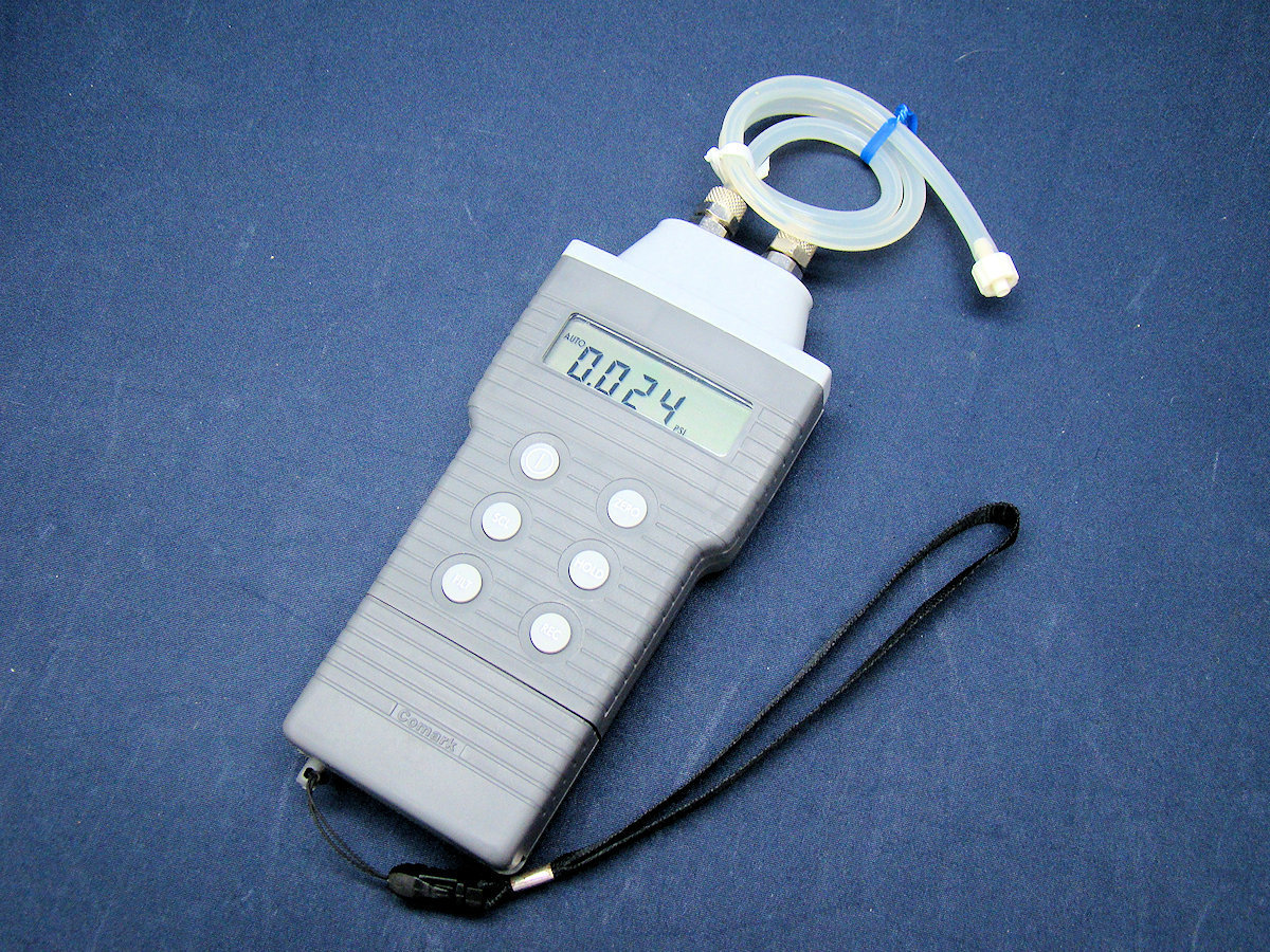 COMARK C9555 PRESSURE METER 0~30 PSI 圧力計 プレッシャーメーター 中古