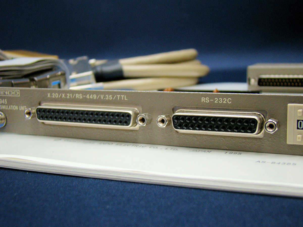 ANDO 安藤電気 AE5131用 WANシュミレーションユニット AE-5945 ANDO 安藤電気 AE5131用 WANシュミレーションユニット AE-5945