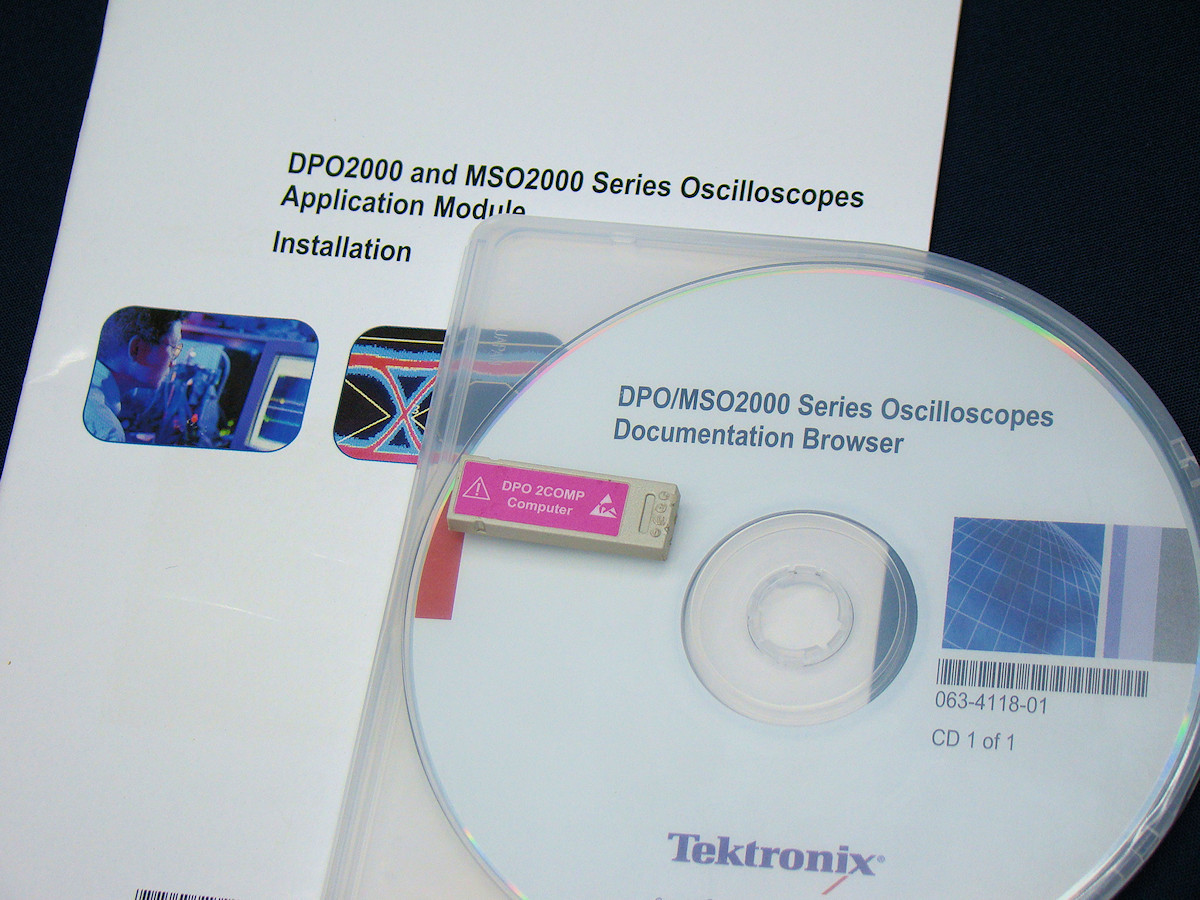tektronix テクトロニクス DPO2COMP RS232 シリアル・トリガ&解析