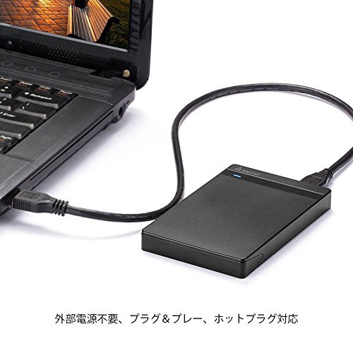 BZ2.5型ケース 2.5型ケースRK-I2Salcar【2019最新版】USB3.0 2.5インチ 9.5mm/7mm厚両対応 HDD/S_画像6