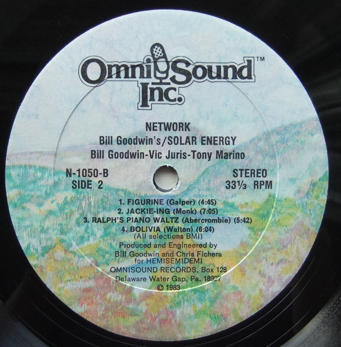 ◆ BILL GOODWIN ‘ s Solar Energy / Network ◆ Omni Sound Jazz N-1050 ◆_画像4