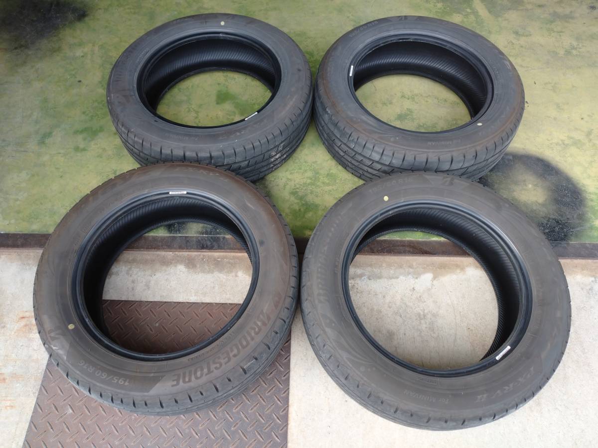 ブリジストン Playz PX-RVⅡ 195/60R16 4本 www.mecadraft.com