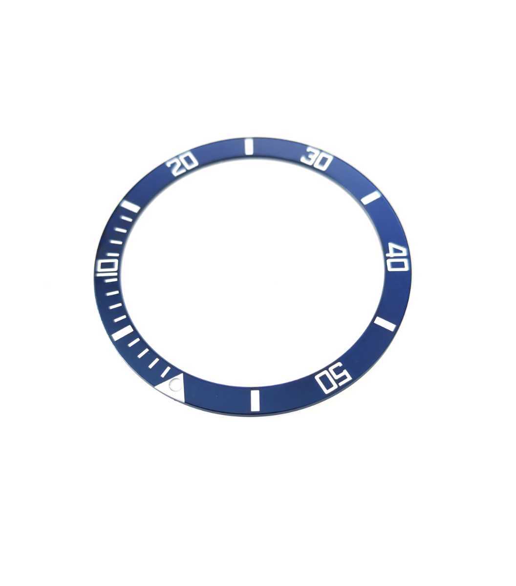 腕時計 修理交換用 社外部品 アルミ ベゼルインサート シート ブルー 青 サブ 【対応】セイコー SRP773/775/777/779等 タートル　サード