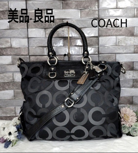 良品 美品【COACH コーチ】 トートバッグハンドバッグ ショルダー