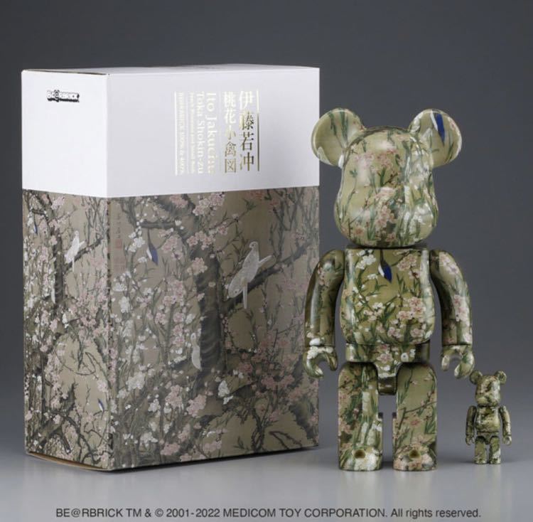 BE@RBRICK 伊藤若冲「群鶏図」100% & 400% ベアブリック | sweatreno.com