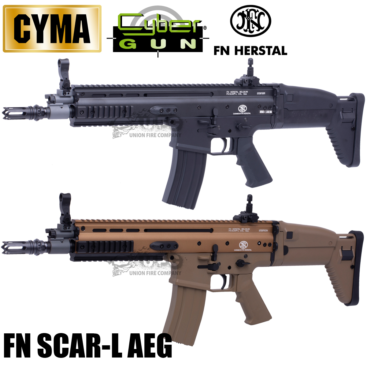 最新最全の 【中間決算セール】CYMA/CYBERGUN FN SCAR-L フルメタル電動ガン BK 電動ガン