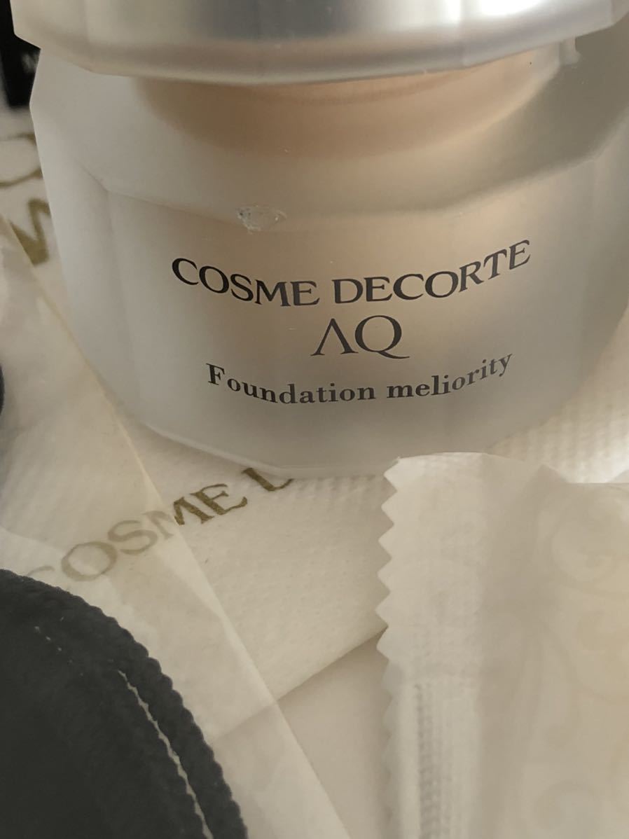 * prompt decision * cosme Decorte AQ foundation milio liti302 charm set 